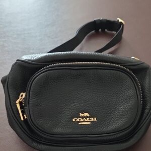 Coach Leather Court Belt Bag